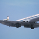 A Mexicana Airlines Comet 4 lands at Mexico City in 1966. (Aviation Photography of Miami)